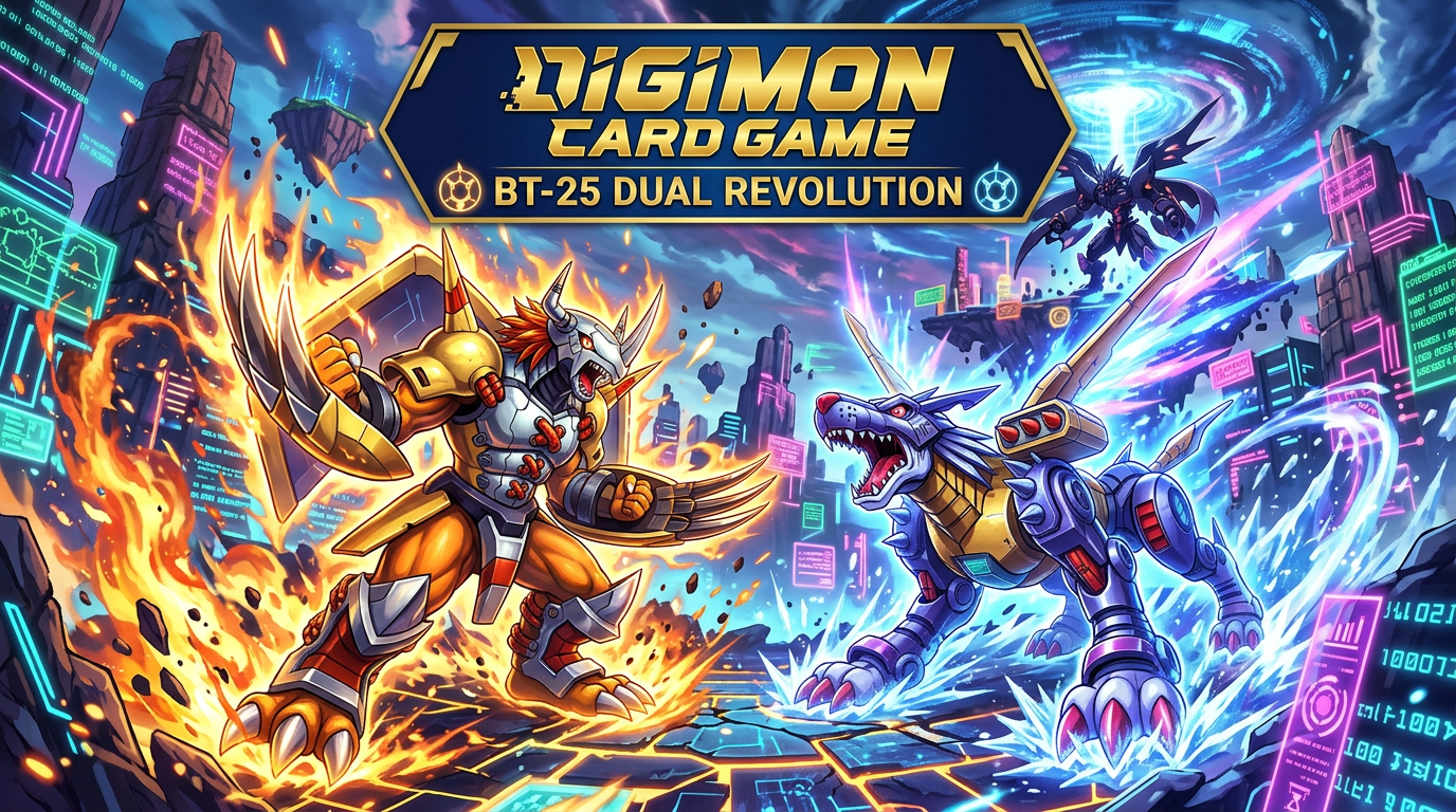 Digimon BT-25 Dual Revolution Rilis 22 Mei 2026 Indonesia