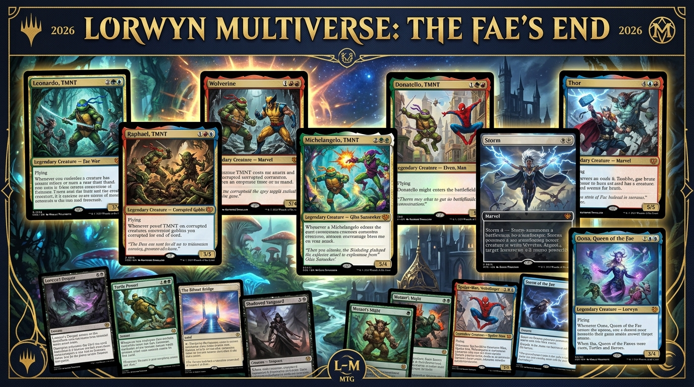 MTG 2026: Lorwyn Eclipsed, TMNT, Marvel — Info Lengkap!